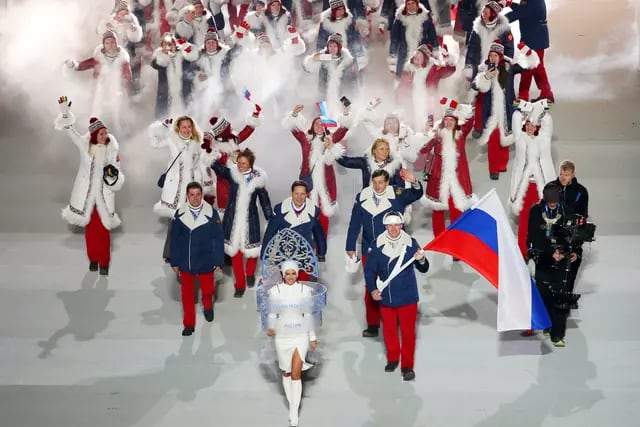 Delegación Rusia Juegos Olímpicos 2014