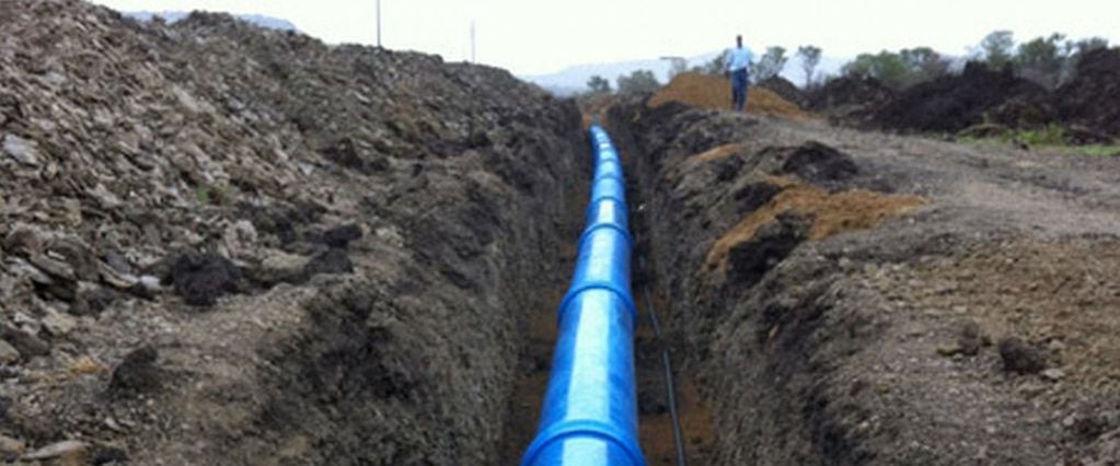 Obra de ampliación del sistema de agua potable de Gualeguaychú