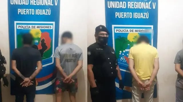 Cuatro hombres detenidos acusados de robar a un sereno en Puerto Esperanza