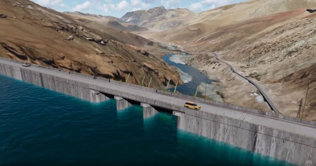 Proyecto hidroeléctrico "Portezuelo del Viento".