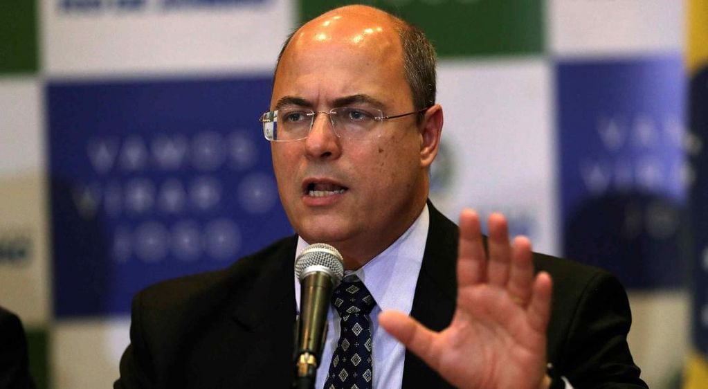 Wilson Witzel, gobernador del estado de Río de Janeiro. (AP)