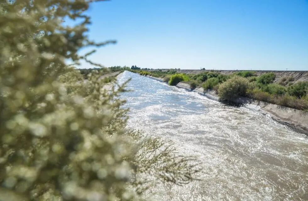 Canal de riego. Foto ilustrativa.