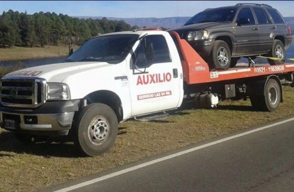 Se robaron un camión grúa en Nueva Córdoba