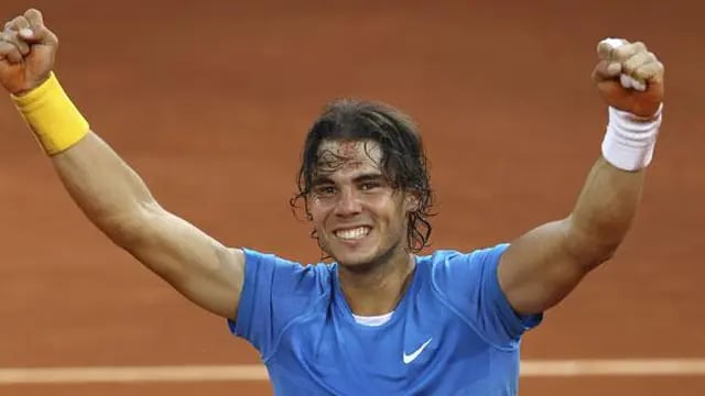 Por el quinto. Rafael Nadal ya ganó cuatro Roland Garros... Y va por más.