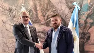 Pablo Pinotti se reunió con el embajador de Israel, Eyal Sela.