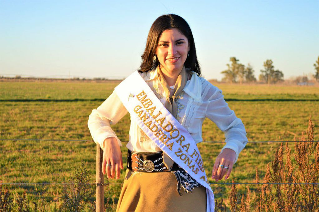Sofía Kairuz se convirtió en embajadora de la Fiesta de la Ganadería en 2020 y continuará hasta 2022.