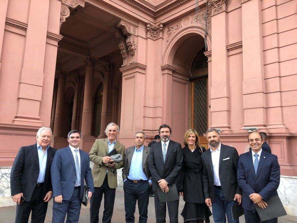 Autoridades de Chubut se reunieron con el presidente Macri.