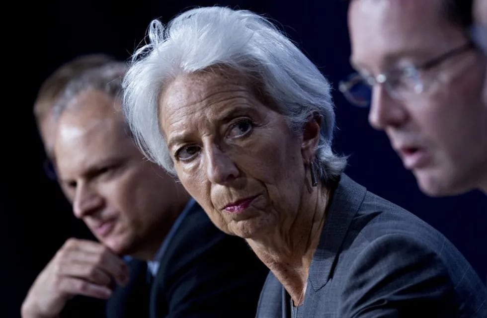 Christine Lagarde, directora gerente del FMI (Foto: Andrew Harrer/Bloomberg)
