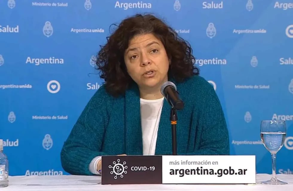Coronavirus. Ministra de Salud, Carla Vizzotti (Captura de video)