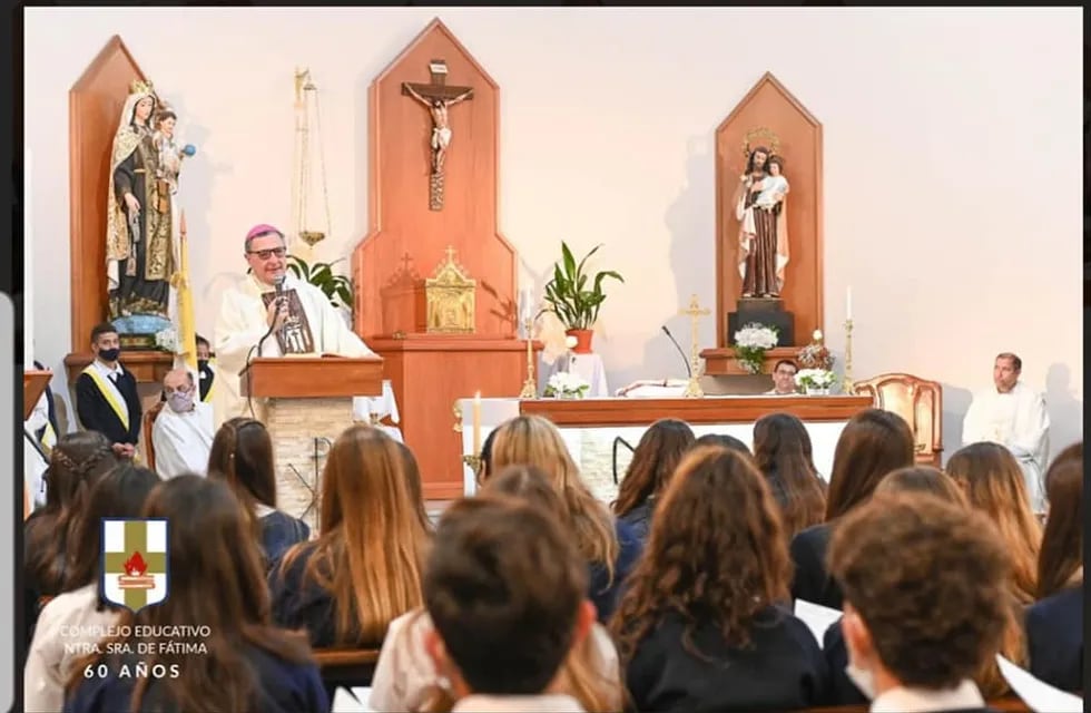 Colegio Nuestra Señora de Fátima en Pérez celebró el 60 aniversario (Facebook Parroquia Nuestra Señora del Carmen)