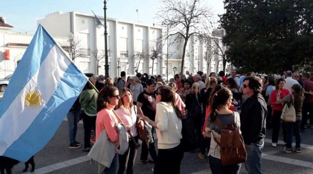 Marcha en Santa Rosa (Diario Textual)