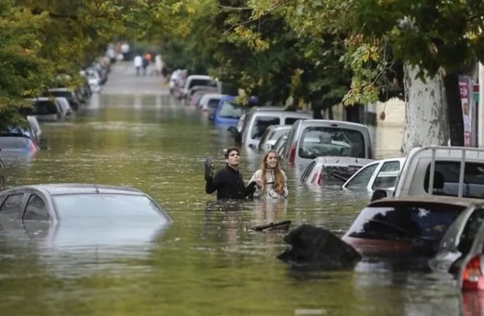 Inundación La Plata 2013.