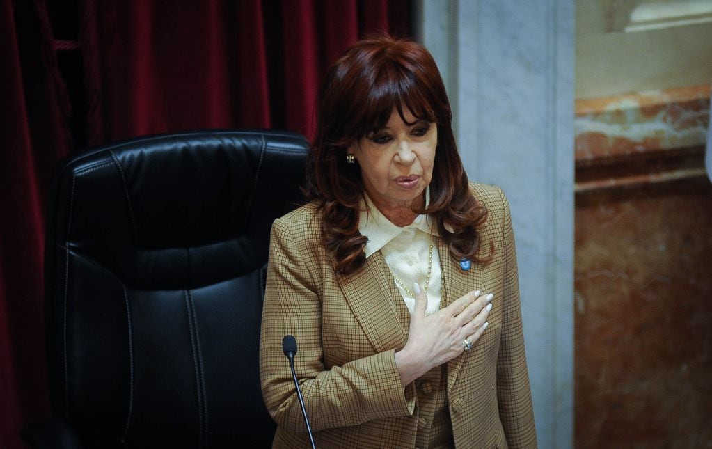 La vicepresidenta Cristina Kirchner. Foto: Federico López Claro