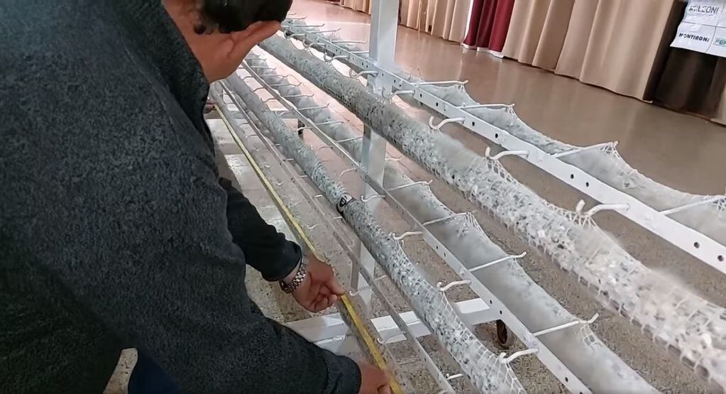 El salame más largo de Argentina. (Gentileza Candena 3)