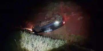 Accidente vial en Concepción de la Sierra dejó daños materiales