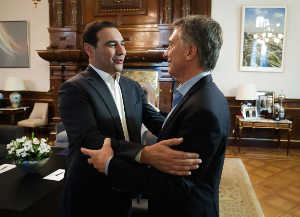 Gustavo Valdés se reunió con el presidente Mauricio Macri