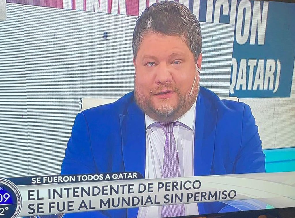 En su programa "Ver y rever" de la señal televisiva TN, el periodista Nicolás Wiñazki expresó sus críticas al intendente jujeño Luciano Demarco.