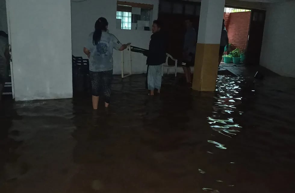 En la región cayeron más de 100 milímetros de lluvia.