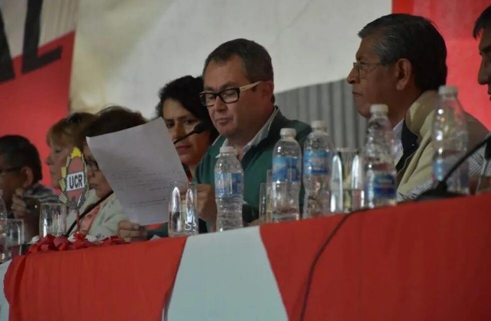 Mario Pizarro preside la Convención radical de Jujuy