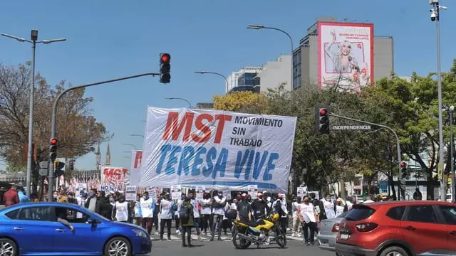 Protesta del MST
