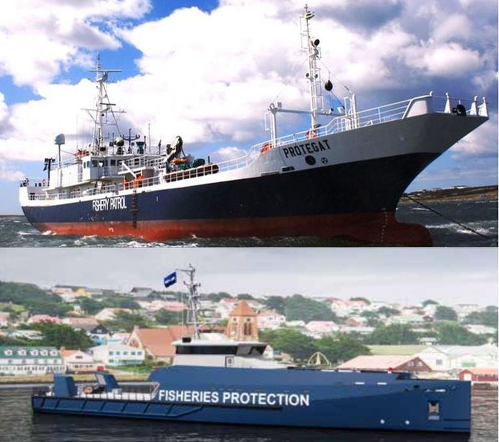 Malvinas prevé el reemplazo del FPV "Protegat" para enero del 2023.