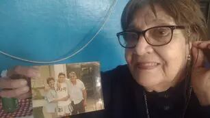 La riojana Mercedes mostró una foto que tiene de recuerdo junto a Marcelo Gallardo.