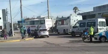 Accidente fatal en Villa Nueva.