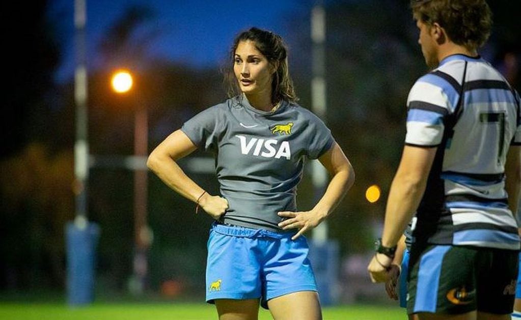 Renata Giraudo una vez más en el seleccionado argentino femenino de rugby.