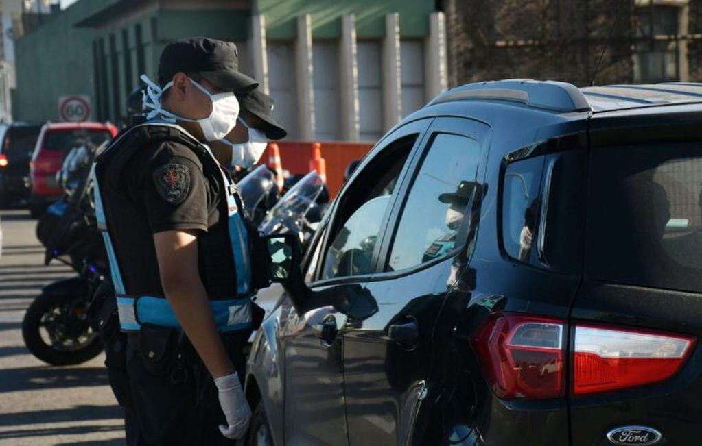 Controles de la Policía de la Ciudad a los automovilistas (Foto: Ministerio de Seguirdad CABA)