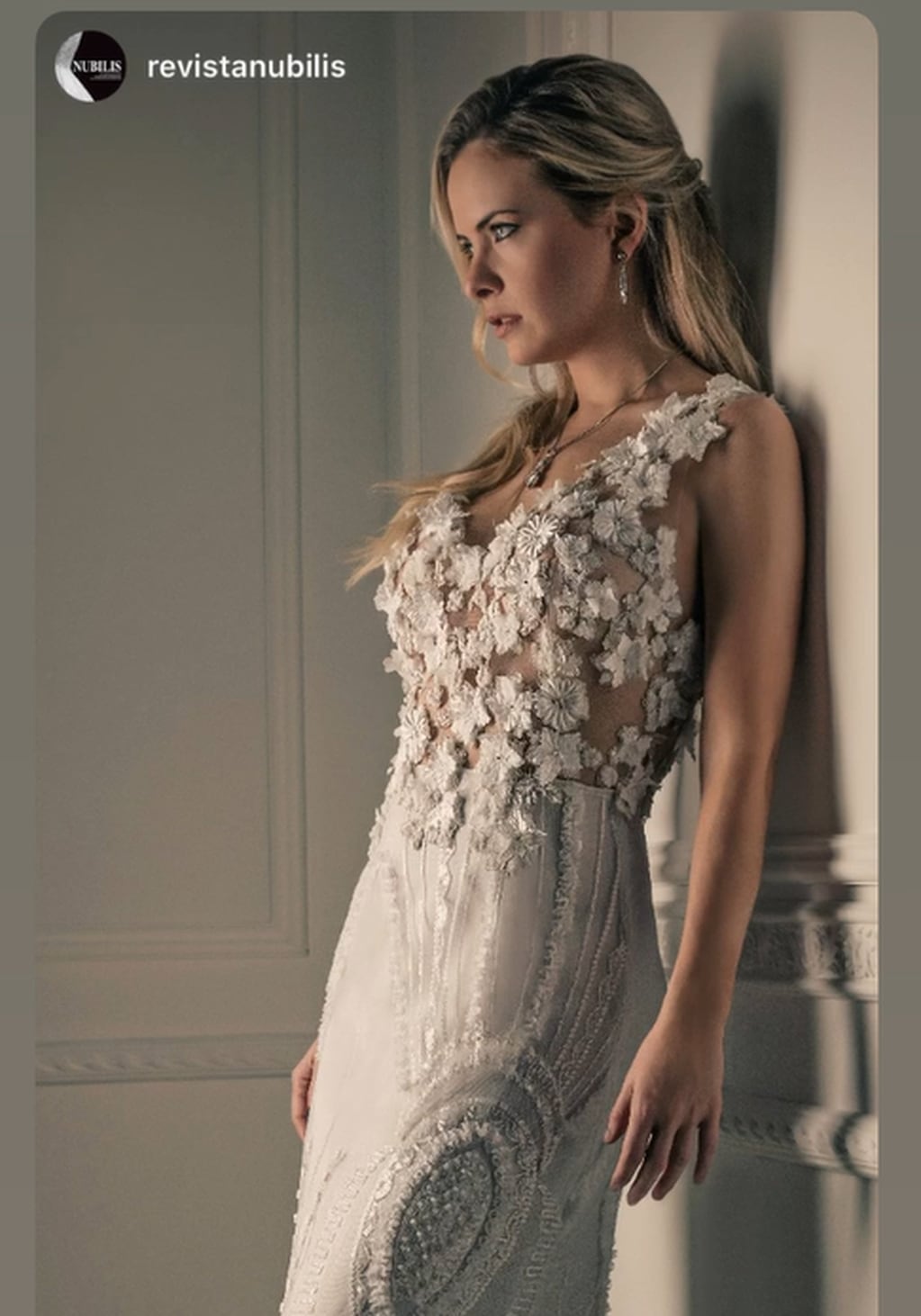 ¿Dará el sí? Ale Maglietti lució un espectacular vestido de novia y revolucionó Instagram