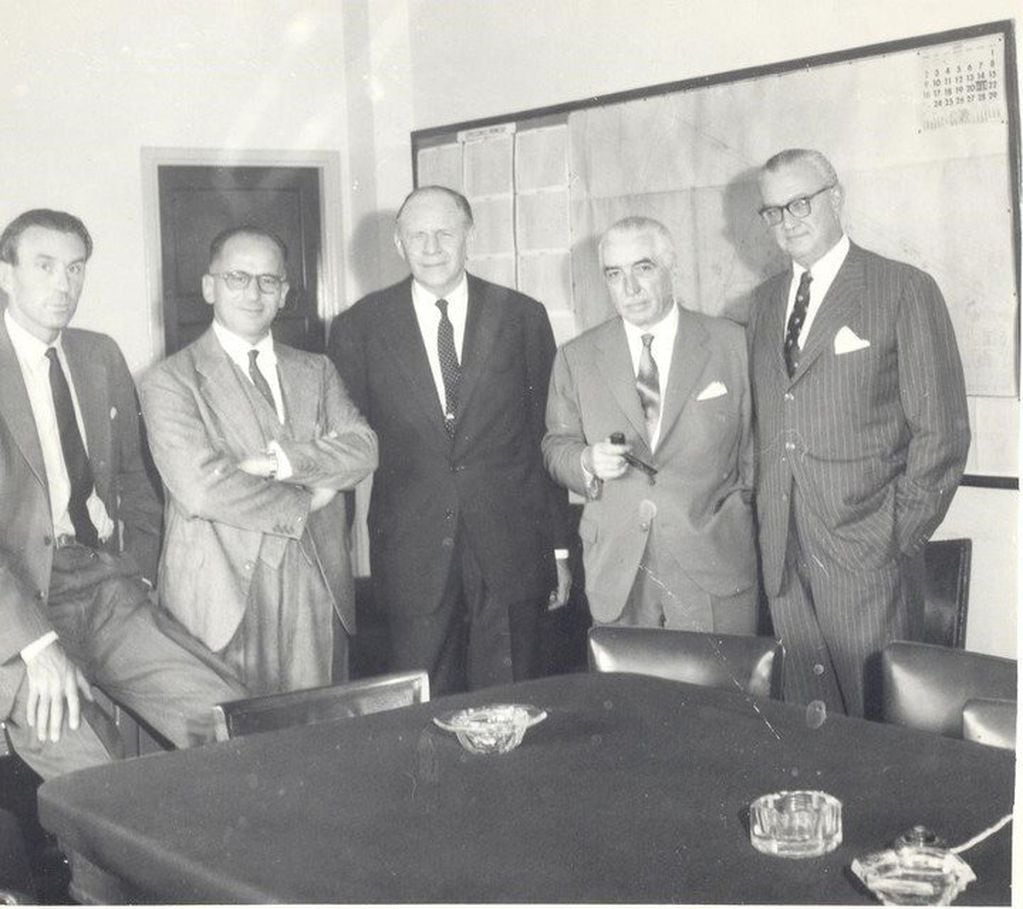 Enrique Shaw con empresarios