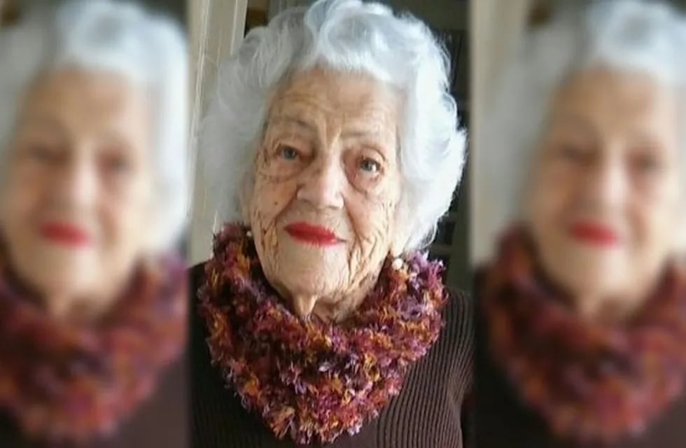Berta Ritvo , la santafesina de 103 años que quiere votar
