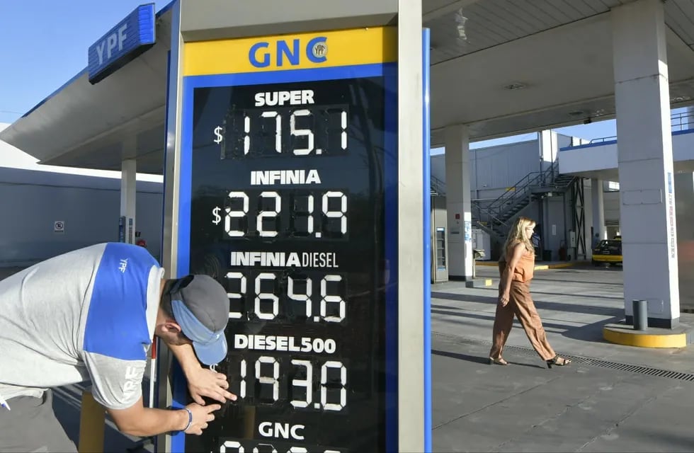 YPF aumentó los precios de los combustibles en Mendoza