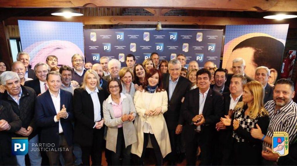 Cristina Kirchner dirime su futuro político en la sede del PJ. (Partido Justicialista)