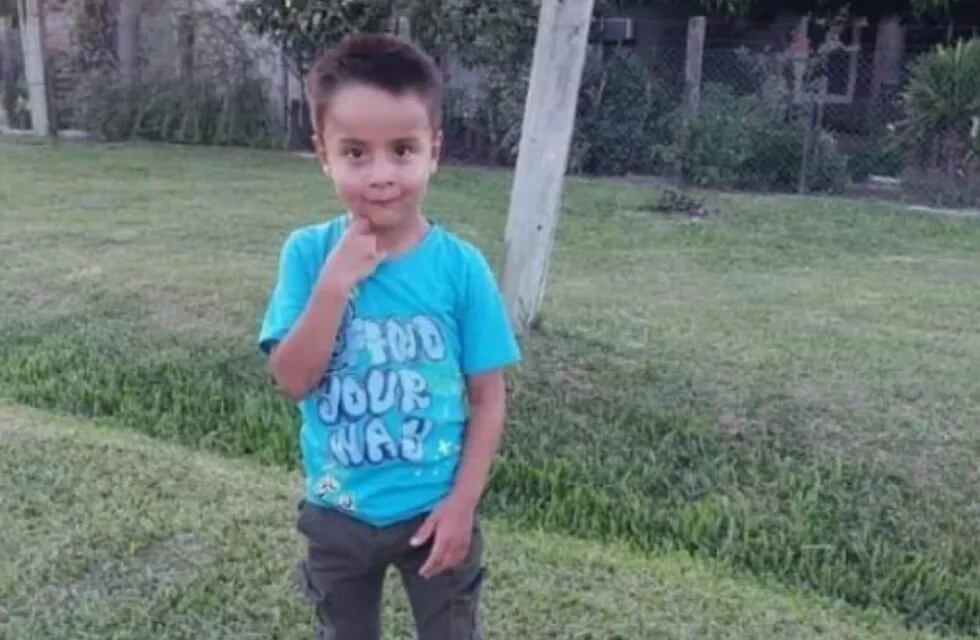 Loan tiene 5 años y desapareció este jueves en un paraje rural de Corrientes. (Foto: Radio Dos)