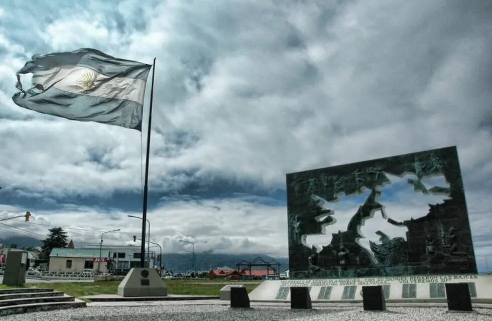 Monumento a Malvinas. Ushuaia
