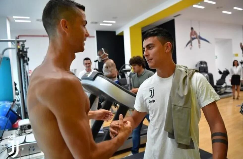 Cristiano Ronaldo conoció a Paulo Dybala en su primer día en Juventus.