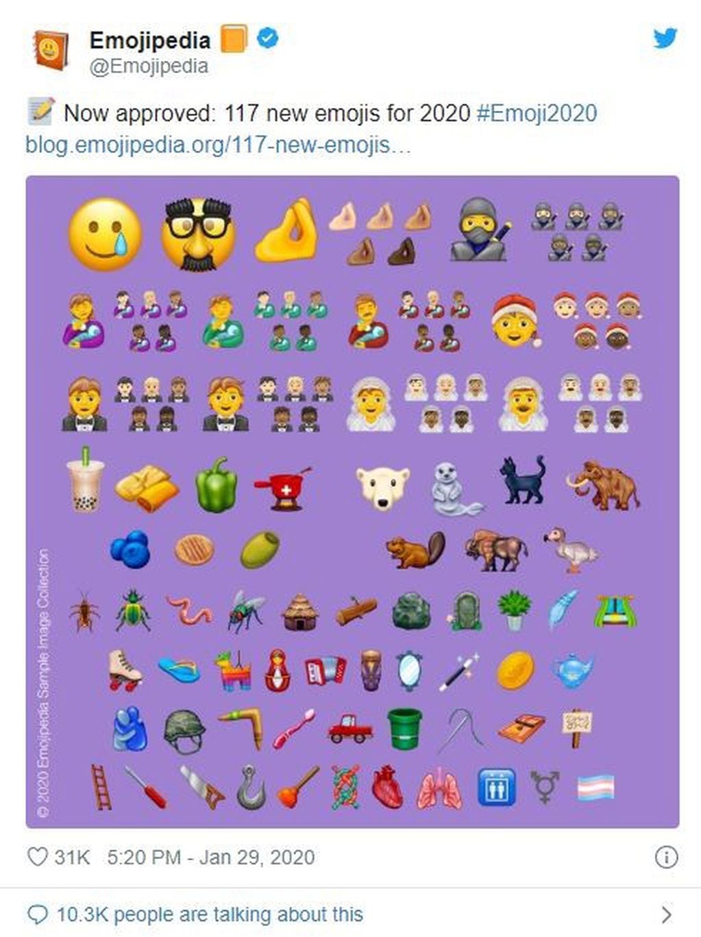 Emojipedia motró cómo serán los nuevos emojis que podrán verse a partir de la segunda mitad de 2020 (Foto: Twitter/ @Emojipedia)