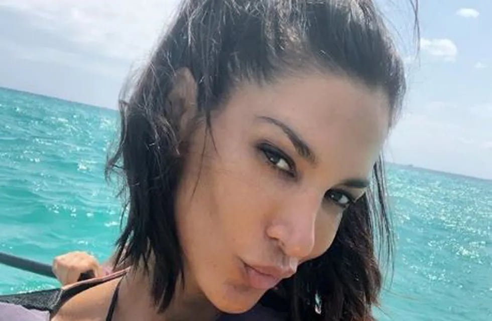 Silvina Escudero, de vacaciones en Playa del Carmen. Instagram/escuderosilvina