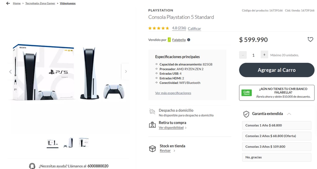 Esto es lo que vale la PlayStation 5 en Chile.