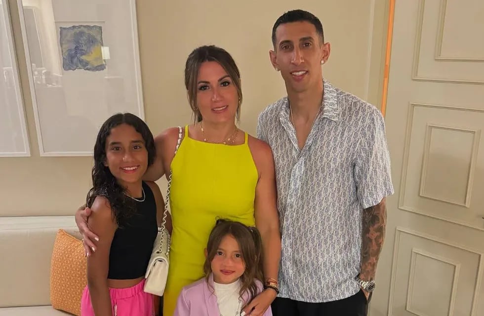 La familia del futbolista se fue de vacaciones con amigos antes de la Copa América 2024.