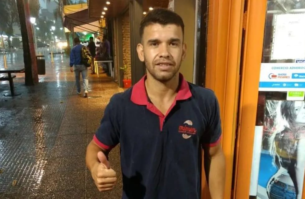Sandro Antivero, jugador de Futsal. (MisionesOnline)