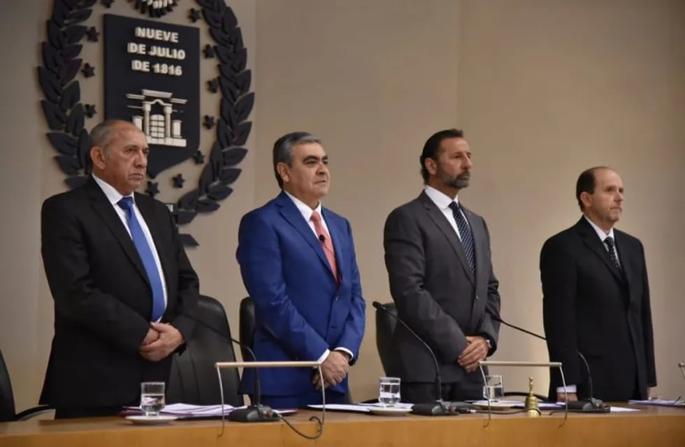 Germán Alfaro. Apertura de sesiones 2020 (Municipalidad de San Miguel de Tucumán)