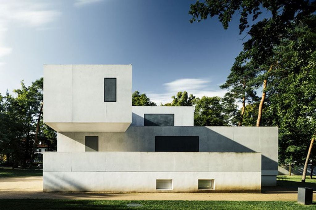 Casas de los Maestros de la Bauhaus reconstruidas en Dessau, Alemania