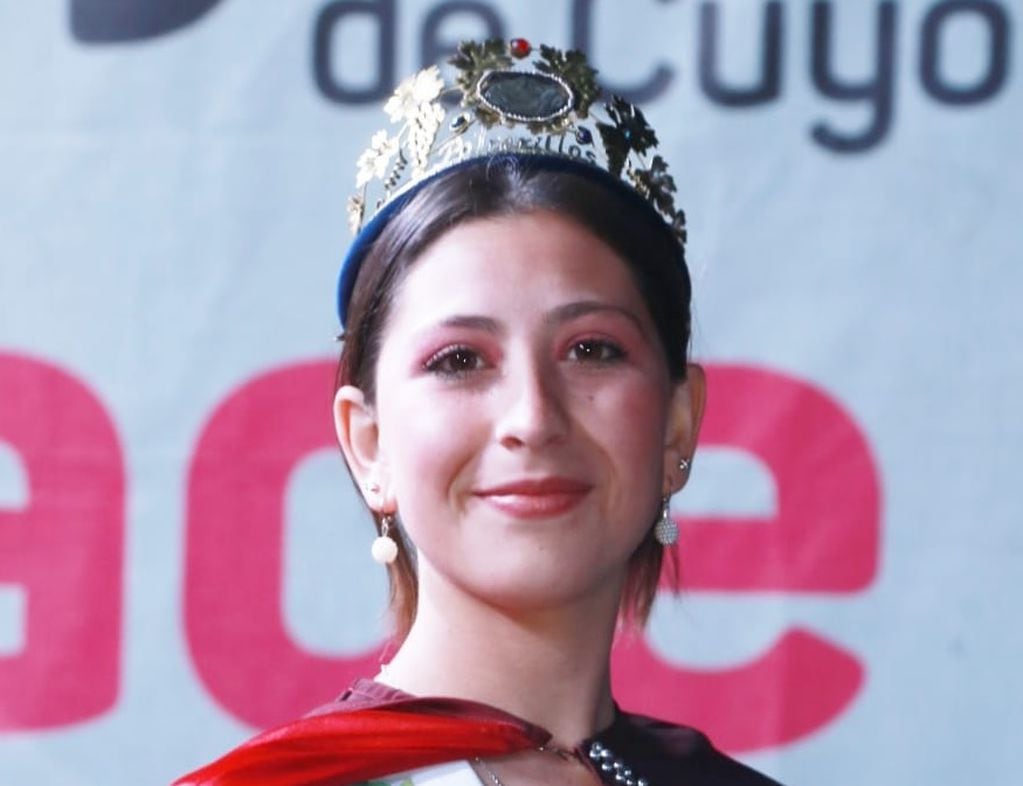 Camila Sepúlveda Duarte fue electa Rina de la Vendimia des distrito de Potrerillos. Gentileza MLC