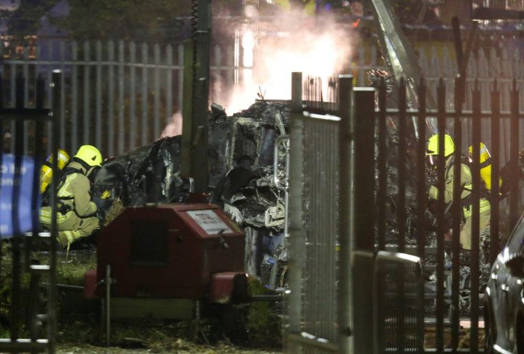 El accidente se produjo pocas horas después del partido contra West Ham, en las inmediaciones del estadio. (Reuter)