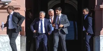 Reunión del Gobierno nacional con Gobernadores en la Casa Rosada. (Federico López Claro)