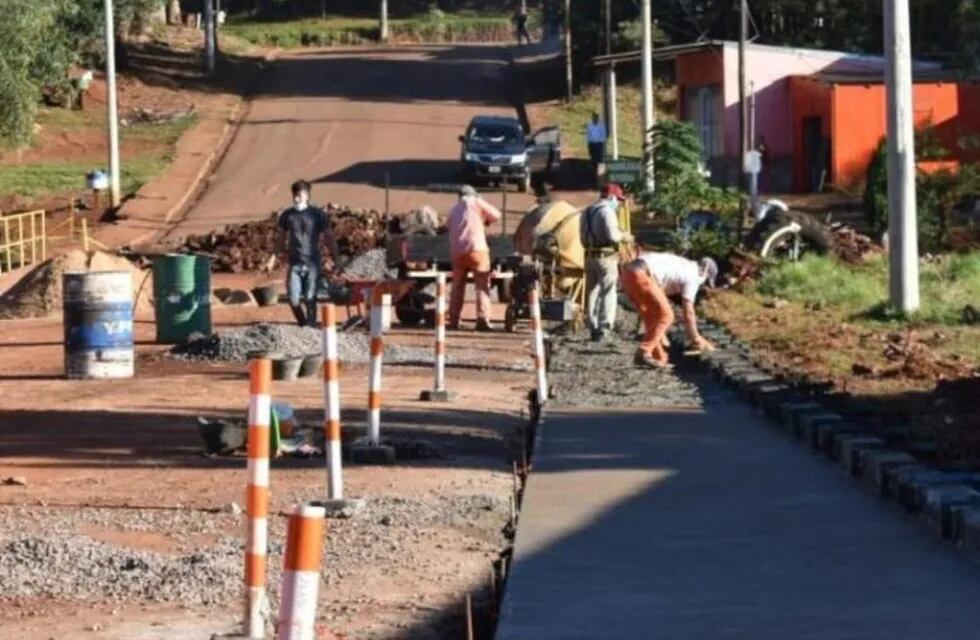 La municipalidad de San Pedro retoma obras con fondos propios