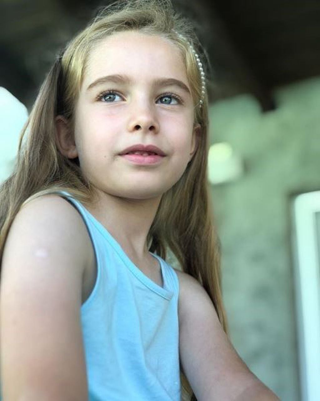 La foto de Violeta, hija de Romina Pereiro (Instagram)
