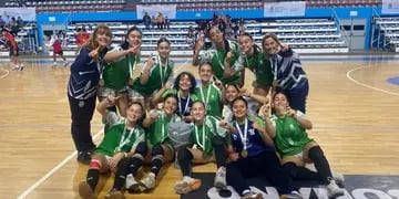 El equipo de handball de la UNCuyo, primero en los Juegos Nacionales Evita